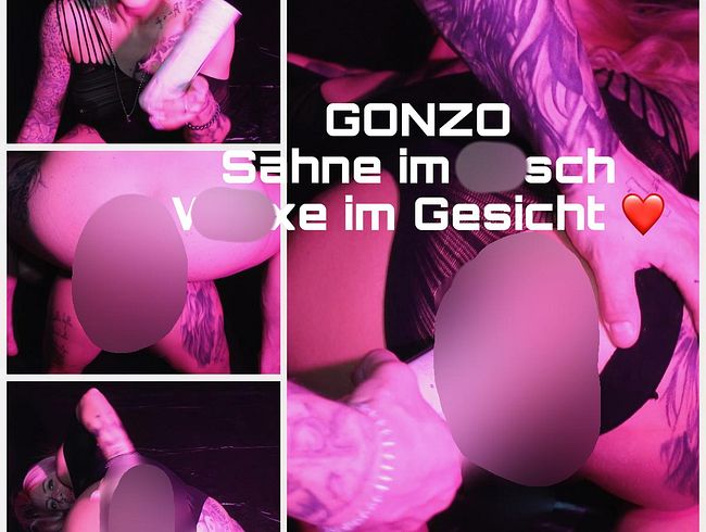Gonzo Pinke Sahne im ars** und wi**se in der Fresse