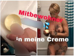Fit***Sandy Porno Video: Mitbewohner wi**st in meine Creme