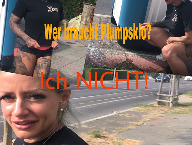Fit***Sandy Porno Video: Wer braucht Plumpsklo? Ich NICHT !